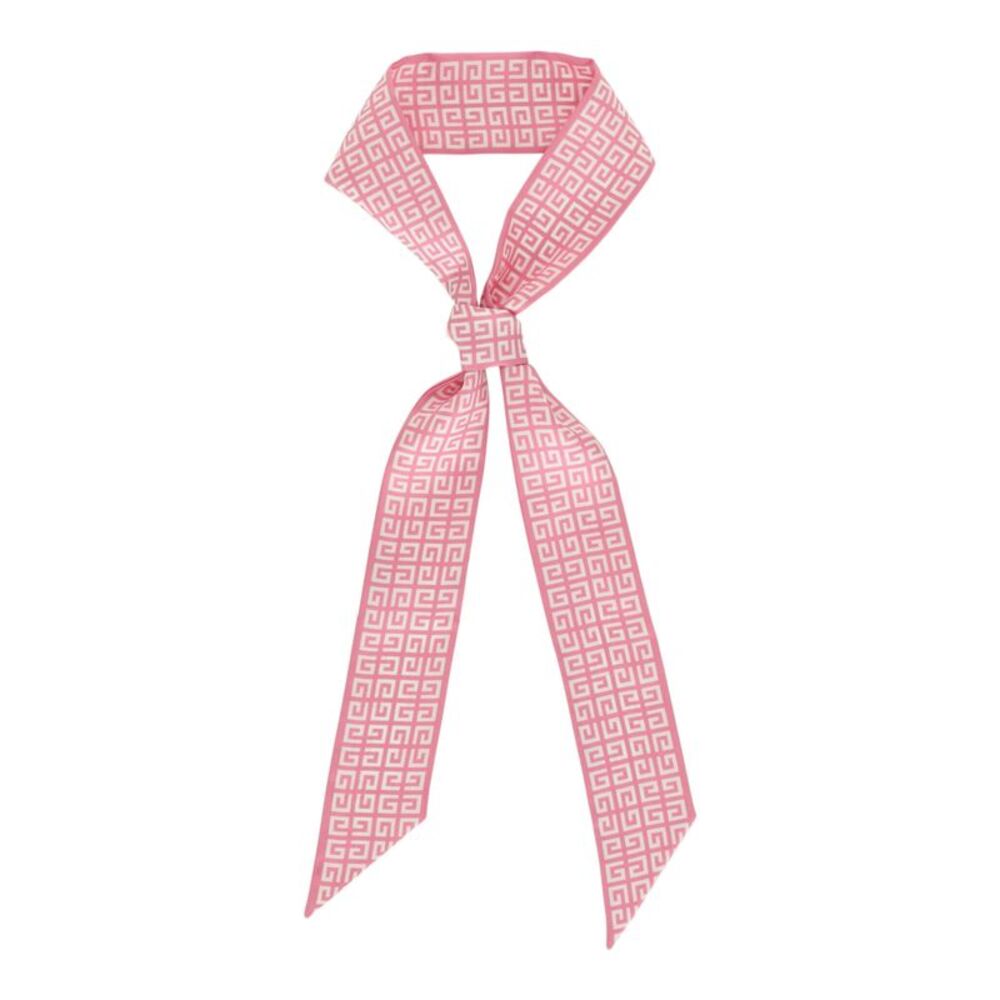 Givenchy Logo Printed Silk Scarf Womens